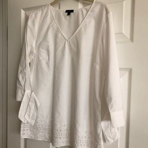 Talbots Embroidered Shirt
